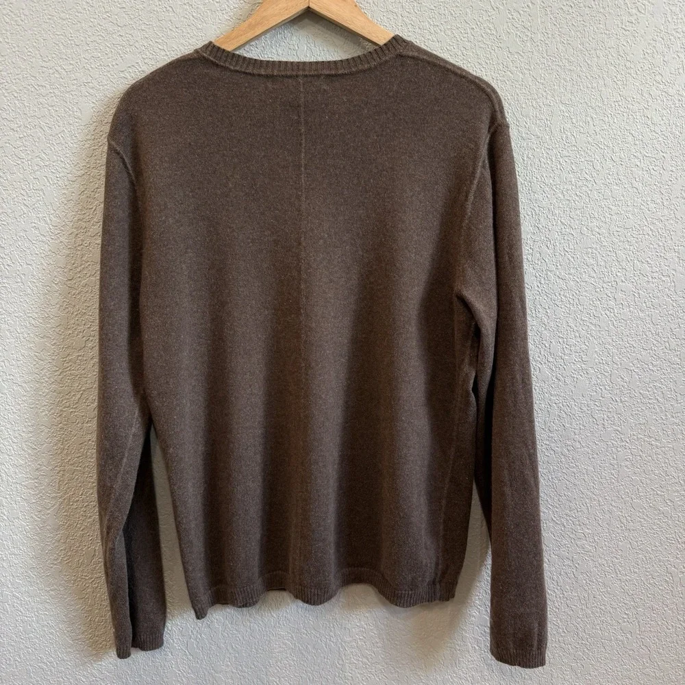 Banana Republic Cotton Cashmere Men's M Long Sleeve Crewneck Sweater